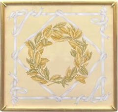 Framed The Tsitouras Collection Italian Silk Scarf in Jerry Solomon - 4023117