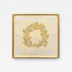 Framed The Tsitouras Collection Italian Silk Scarf in Jerry Solomon - 4023118