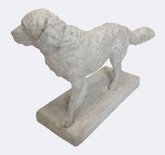 Fran ois Charles Millet Faust Terre neuve dog plaster statuette by F C Millet France circa 1880 - 4377639