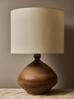 Fran ois Lanus Massive Table Lamp in Different Shades of Terracotta Colour by Fran ois Lanus  - 3594552