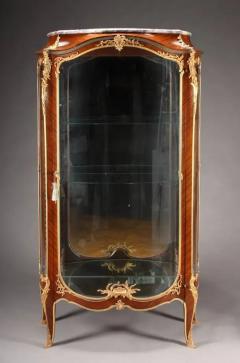 Fran ois Linke A French Ormolu Mounted Tulip Wood Vitrine by Francois Linke - 3710909