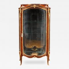 Fran ois Linke A French Ormolu Mounted Tulip Wood Vitrine by Francois Linke - 3713089