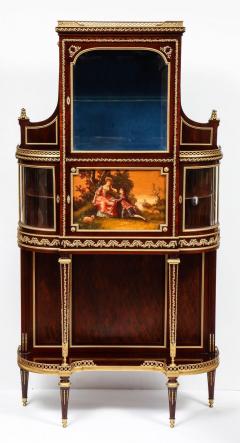 Fran ois Linke Francois Linke Rare Important Pair of French Ormolu Vernis Martin Vitrines - 811162