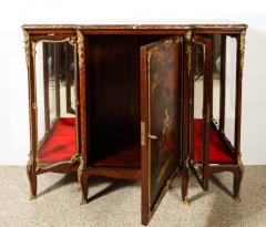 Fran ois Linke Francois Linke a French Ormolu and Vernis Martin Vitrine Commode Cabinet - 811123