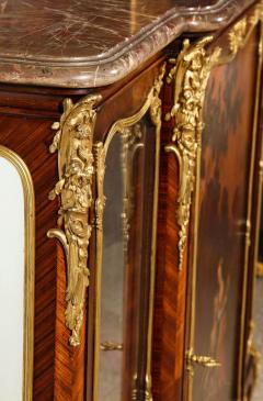 Fran ois Linke Francois Linke a French Ormolu and Vernis Martin Vitrine Commode Cabinet - 811127