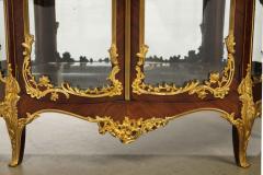 Fran ois Linke Francois Linke a Large and Fine Gilt Bronze Mounted Kingwood Grand Vitrine - 1161408