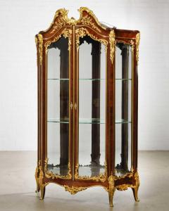 Fran ois Linke Francois Linke a Large and Fine Gilt Bronze Mounted Kingwood Grand Vitrine - 1161412