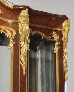 Fran ois Linke Francois Linke a Large and Fine Gilt Bronze Mounted Kingwood Grand Vitrine - 1161414