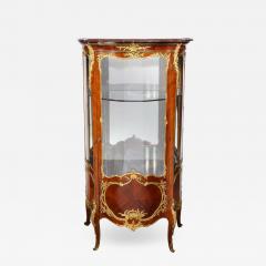 Fran ois Linke Francois Linke an Exceptional French Ormolu Mounted Kingwood Vitrine Cabinet - 1218742