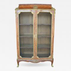 Fran ois Linke French 19th Century Dor Bronze Bookcase by F Linke - 1029125