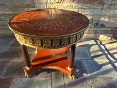 Fran ois Linke Neoclassical French 19th 20th C Circular Marquetry Ormolu Table Fran ois Linke - 4478973