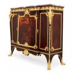 Fran ois Linke Ormolu kingwood and Vernis Martin side cabinet by Linke - 1558688