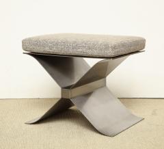 Fran ois Monnet STAINLESS STEEL X STOOL BY FRANCOIS MONNET FOR KAPPA - 1804138