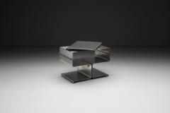 Fran ois Monnet Sequenza Side Table with Pivotable Top by Fran ois Monnet France ca 1970s - 4747011