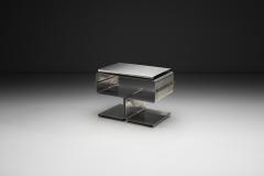 Fran ois Monnet Sequenza Side Table with Pivotable Top by Fran ois Monnet France ca 1970s - 4747430