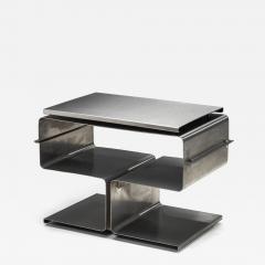 Fran ois Monnet Sequenza Side Table with Pivotable Top by Fran ois Monnet France ca 1970s - 4751086