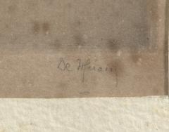 Fran ois de H rain Portrait of an Oriental Man with Turban Etching - 2183999