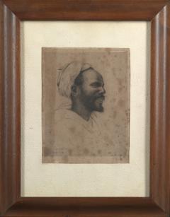 Fran ois de H rain Portrait of an Oriental Man with Turban Etching - 2184002