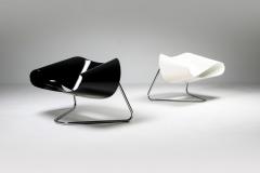 Franca Stagi Black Ribbon chair by Franca Stagi for Bernini 1961 - 1921577