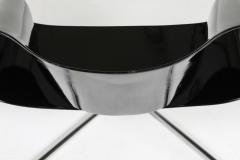 Franca Stagi Black Ribbon chair by Franca Stagi for Bernini 1961 - 1921579