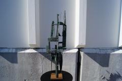 Frances Anderson Brutalist Metal Sculpture by Frances Anderson - 115043