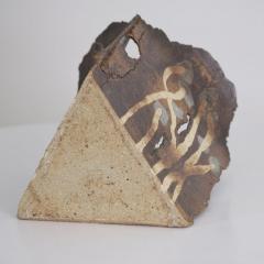 Francesca Mascitti Lindh Francesca Mascitti Lindh Brutal Decorative Flowers Vase Stoneware Arabia 1970s - 4810906