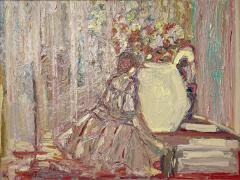 Francesca Owen Tending The Flowers - 4662016