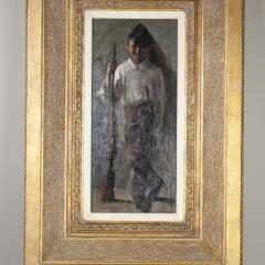 Francesco Netti Francesco Netti painting on wood - 4184541