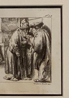 Francesco Novelli Rembrandt Etching 18 by Francesco Novelli - 1629350