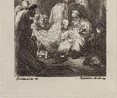 Francesco Novelli Rembrandt Etching 8 by Francesco Novelli - 2182281