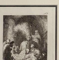 Francesco Novelli Rembrandt Etching 8 by Francesco Novelli - 2182282