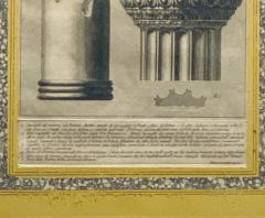 Francesco Piranesi Piranesi Column Etching - 1505330