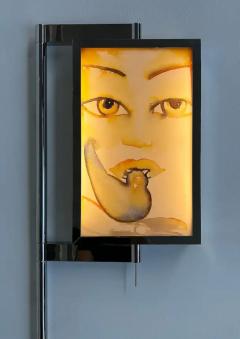 Francesco Rodriguez San Clemente Francesco Clemente Flos Lighting Prototype Wall Light Sculpture Italy - 4058523