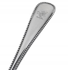 Francis Higgins II Antique Silver Bead pattern Sauce Ladle London 1877 Francis Higgins - 3923558