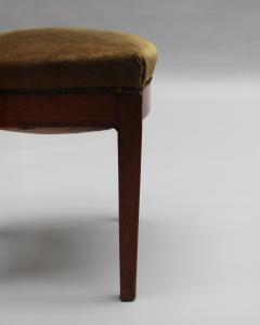 Francis Jourdain 4 Fine French 1930s Walnut side chairs attributed to Francis Jourdain - 4333197