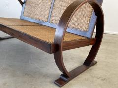 Francis Jourdain ART DECO ROSEWOOD BENCH - 2201838