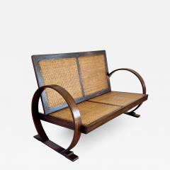 Francis Jourdain ART DECO ROSEWOOD BENCH - 2203864