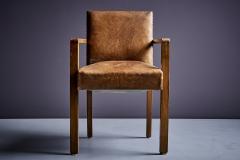 Francis Jourdain Art Deco Arm Chair attributed to Francis Jourdain France 1940s - 3438746