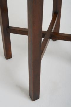 Francis Jourdain Art Deco Beech and Rope Side Table Att to Francis Jourdain - 2833083