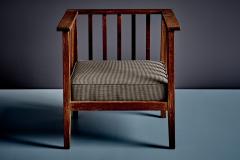 Francis Jourdain Art Deco Oak Spindle Back Lounge Chair attributed to Francis Jourdain - 4760941