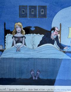 Francis Wilford Smith Sexy Evening in Bed Phone Call Playboy Cartoon Francis Wilford Smith - 4255636