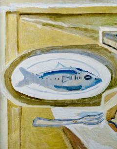 Francisco Bores Nature morte au poisson - 4436286