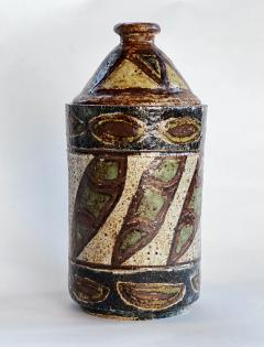 Francisco Brennand Francisco Brennand Covered Vessel with Fruit Motif 1990 s Brazil - 4518558