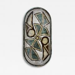 Francisco Brennand Francisco Brennand Polychrome Platter 1990 s Brazil - 4521491