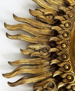 Francisco Hurtado Monumental Francisco Hurtado Carved Sunburst Wall Mirror - 4614942