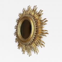 Francisco Hurtado Monumental Francisco Hurtado Carved Sunburst Wall Mirror - 4615358