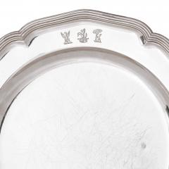 Franciscus Kozlowsky Set of 15 early 19th century Danish silver plates by Franciscus Kozlowsky - 3596841