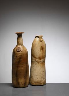 Franco Agnese Pair of Franco Agnese ceramic bottles - 4240142