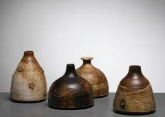 Franco Agnese Set of 4 Franco Agnese ceramic vases - 4245267