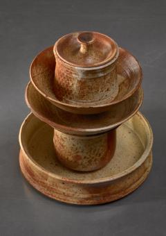 Franco Agnese Set of five Franco Agnese ceramic pieces - 764578